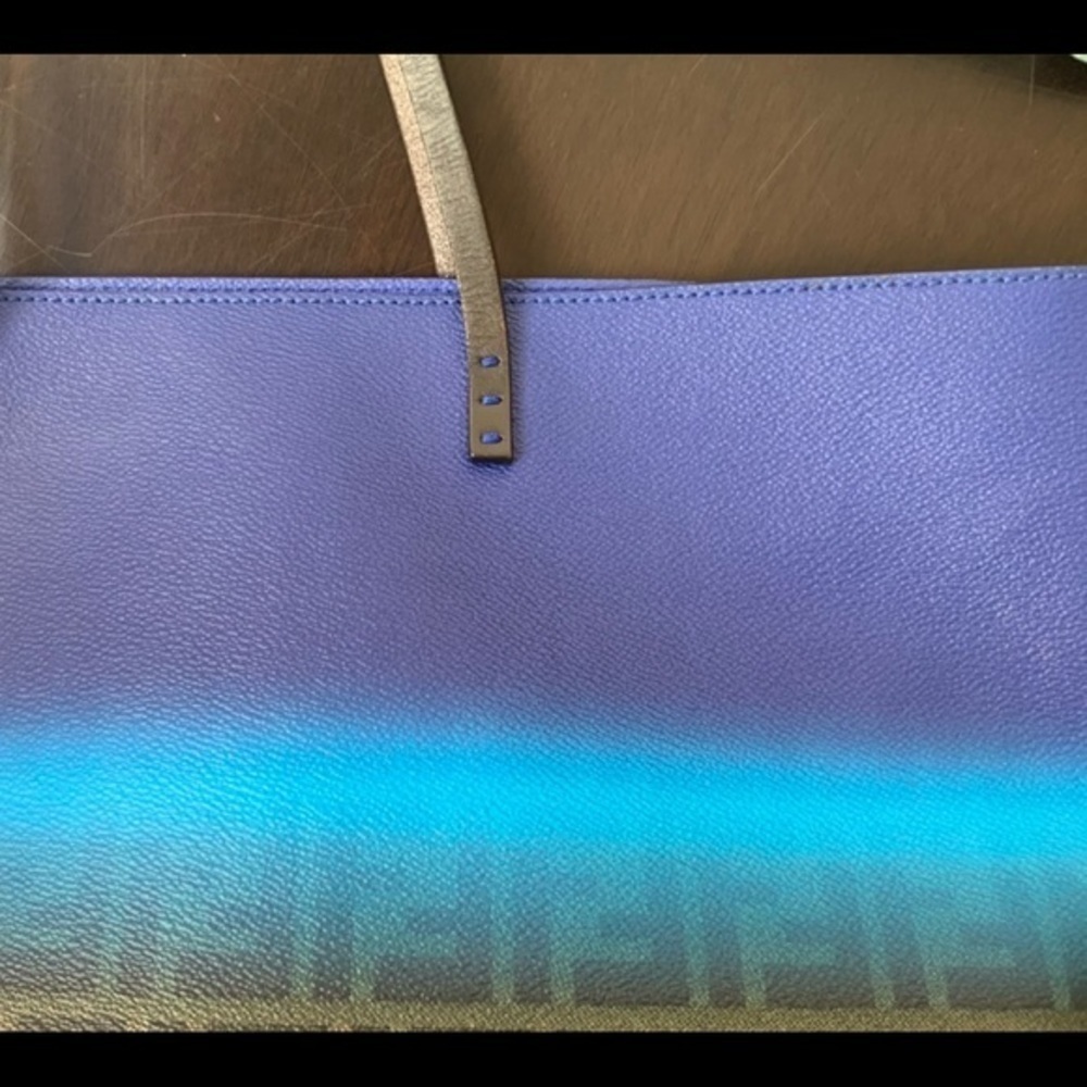 Fendi Zucca Ombré Roll Tote in blue - Picture 13 of 13
